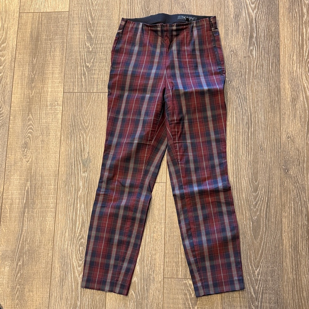 Rag & Bone Plaid Skinny Pants